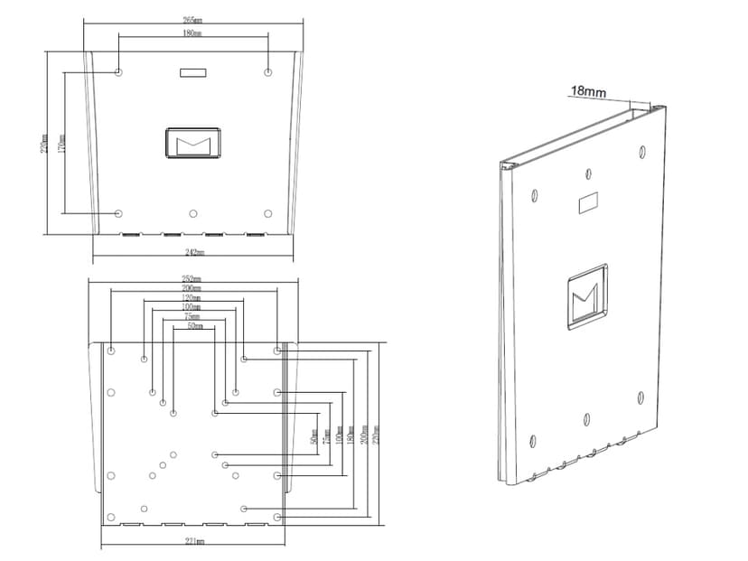Multibrackets M VESA Wallmount III
