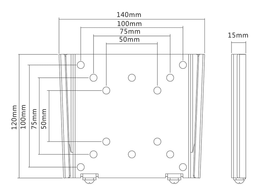 Multibrackets M VESA Wallmount I