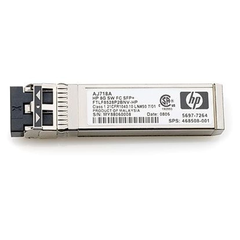 HPE 8G Short Wave Fiber Channel SFP+ Transceiver 1-Pack