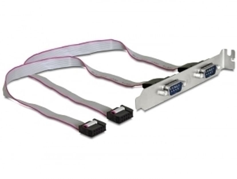 Delock Slotbracket > 2x serial