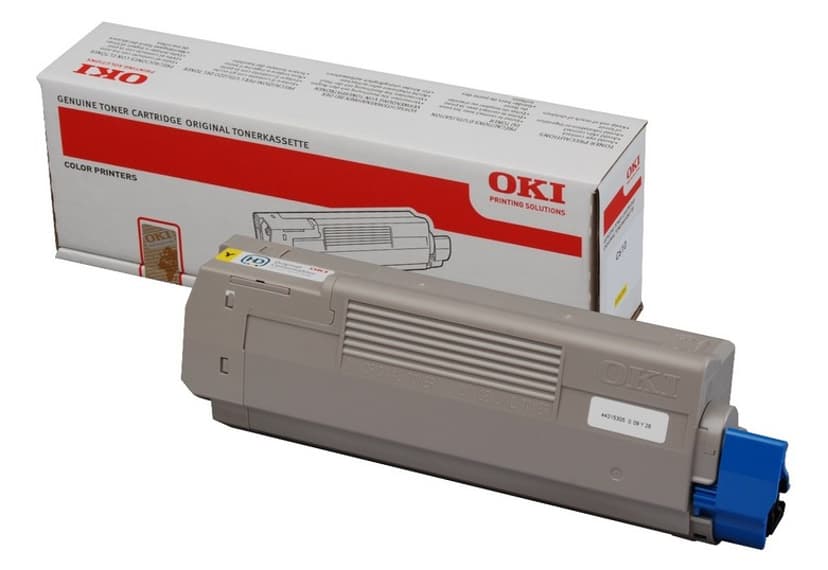 OKI Värikasetti Keltainen 6k - C610