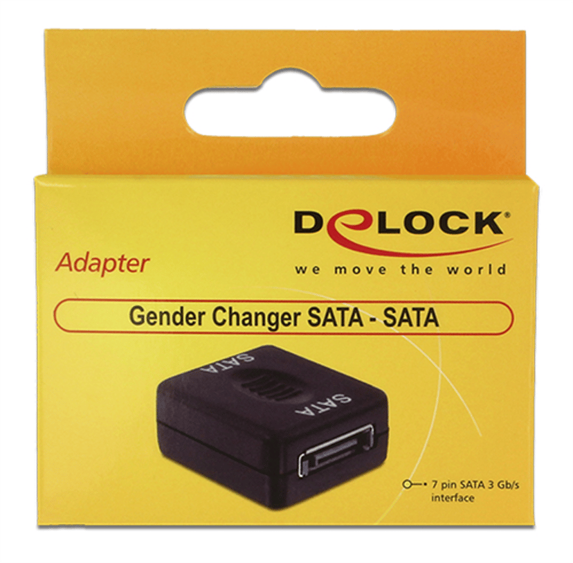 Deltaco CONVERTER S-ATA FEMALE - S-ATA HO SATA SATA