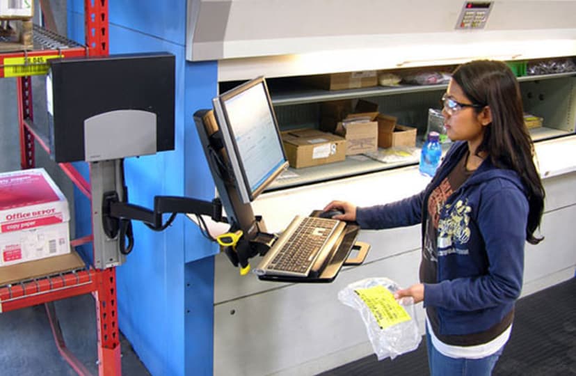 Ergotron Combi Arm 200-Serien Svart