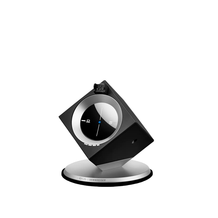 EPOS IMPACT DW PRO 2 ML (Dual Connectivity) Wireless Headset Skype for Business Sølv, Sort
