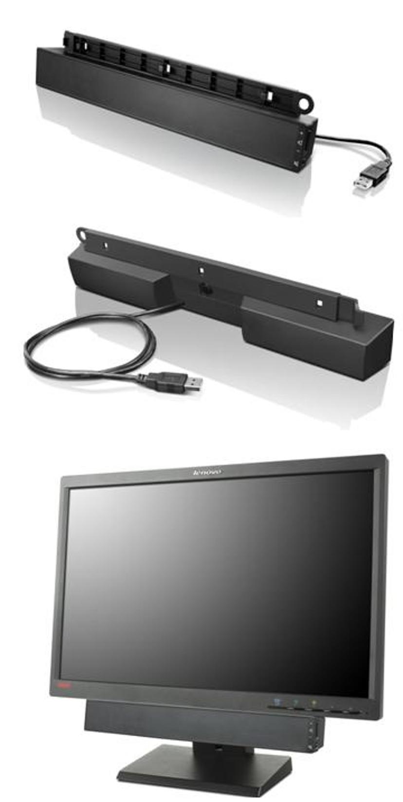 Lenovo USB Soundbar Zwart