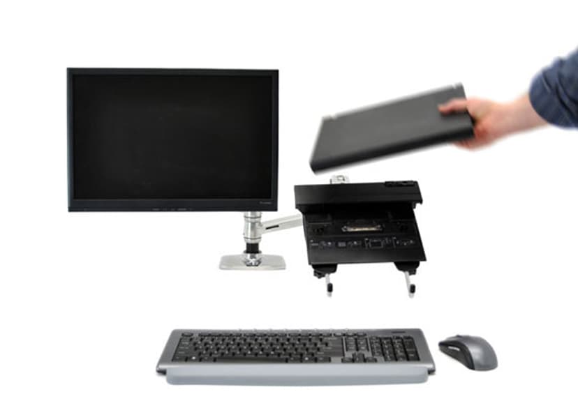 Ergotron LX Dual Stacking Arm 45‑248‑026 Ergotron 45-248-026 LX Dual Stacking Arm