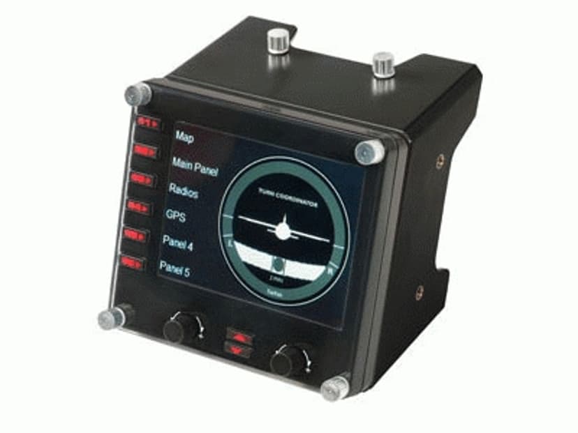 Logitech Pro Flight Instrument Panel Svart