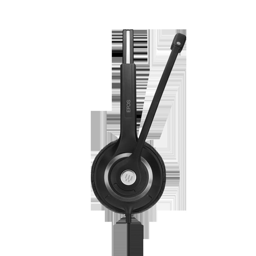 EPOS SC262 Headset Stereo Google Voice, Google Meet, Google Chromebook Silver, Svart