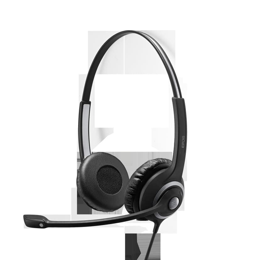 EPOS SC262 Headset Stereo Google Voice, Google Meet, Google Chromebook Silver, Svart