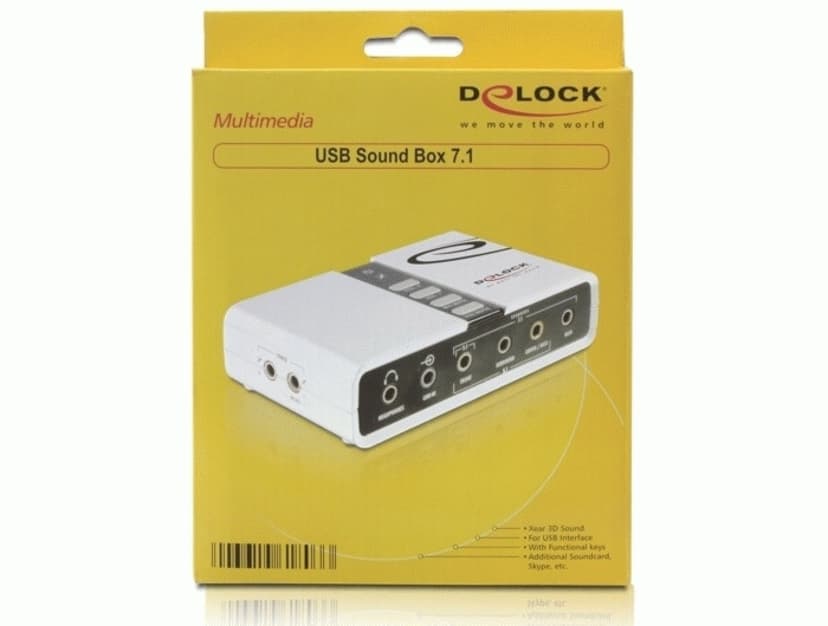Delock USB Sound Box 7.1