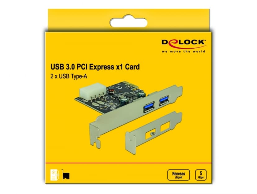 Delock PCI Express card > 2x USB 3.0