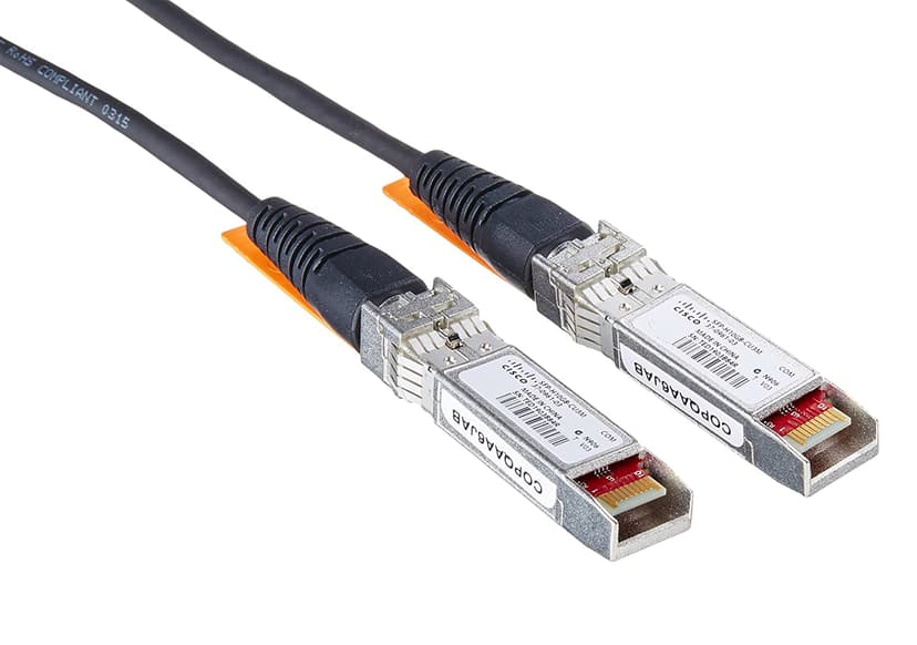 Cisco SFP+ Copper Twinax Cable 3m.