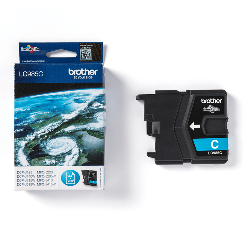Brother Blekk Cyan LC985C - DCP-J125