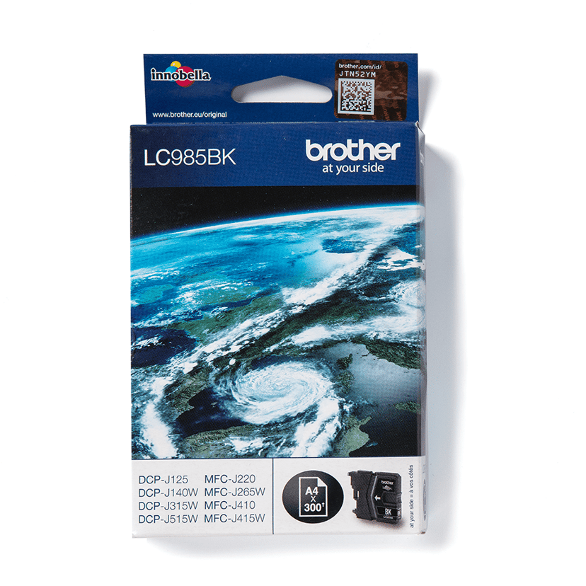 Brother Bläck Svart LC985BK - DCP-J125