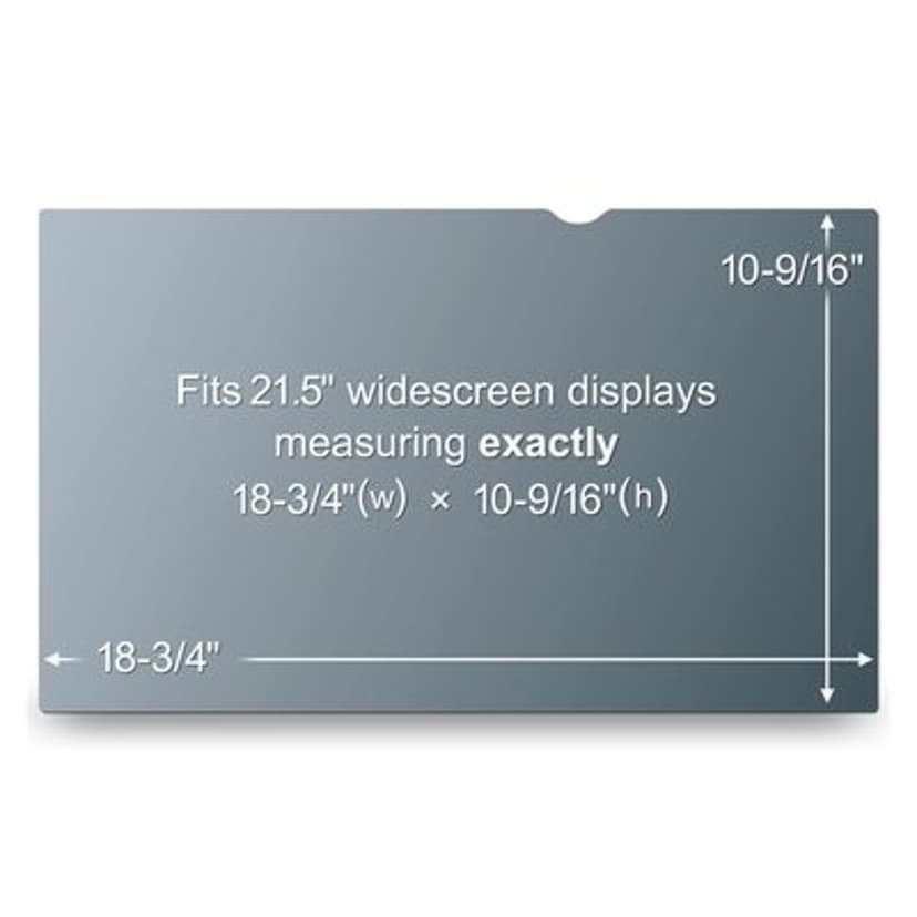 3M LCD Privacy Computer Filter Pf21.5W 16:9