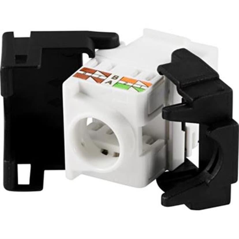 Deltaco Keystone RJ45 LSA CAT6 UTP Tool-Free RJ-45