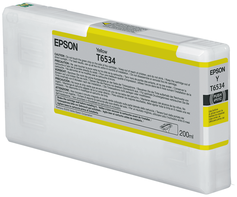 Epson Blekk Gul T653 - STYLUS PRO 4900 200ml