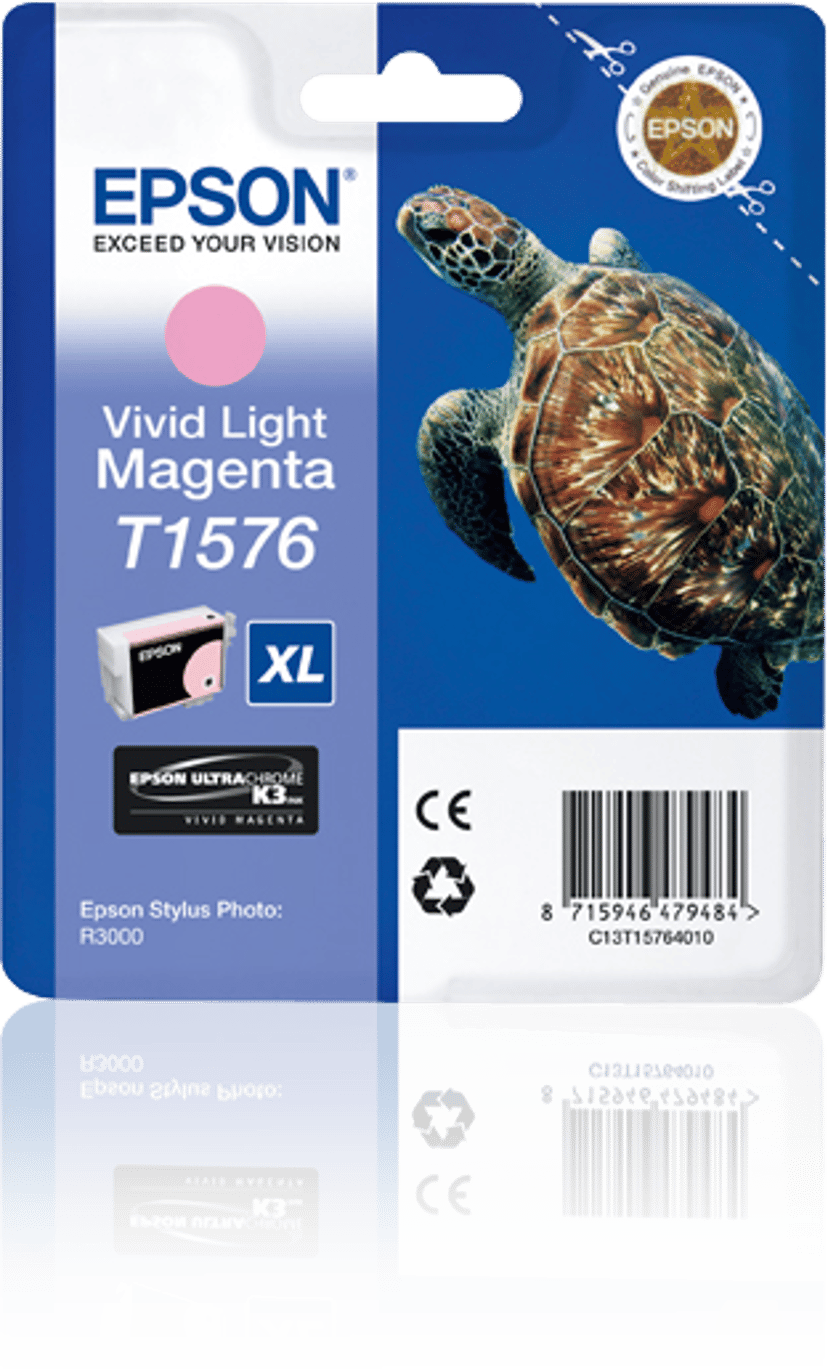 Epson Blekk Vivid Ljus Magenta - STYLUS Foto R3000