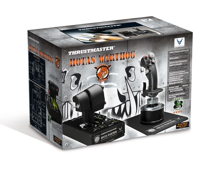 Thrustmaster Hotas Warthog Musta