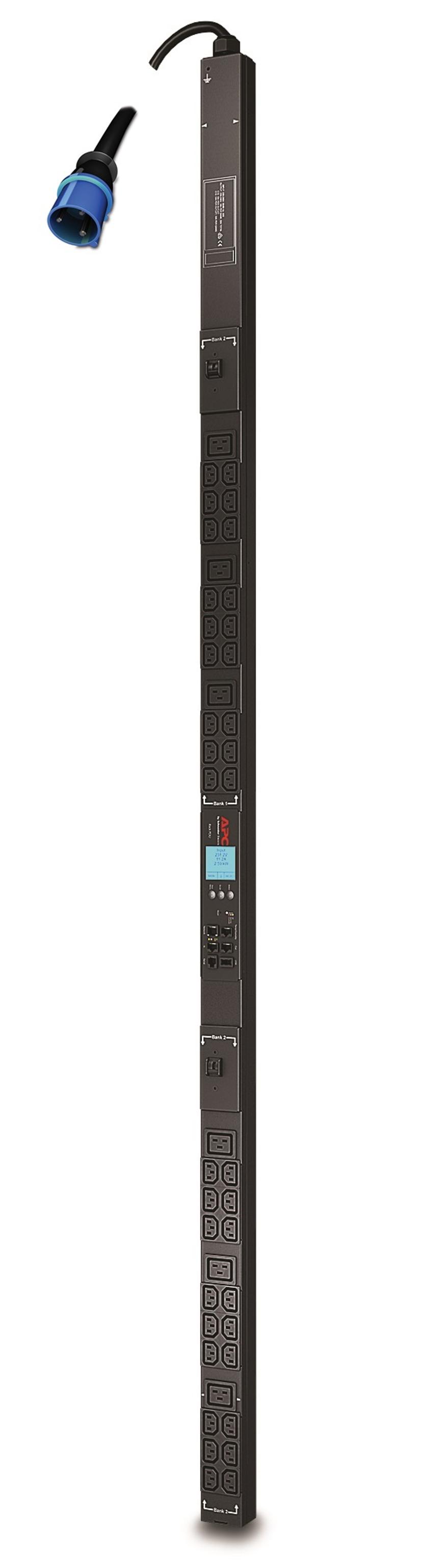 APC AP8853 strømdistribusjonsenhet (PDU) 42 AC-utganger 0U Sort