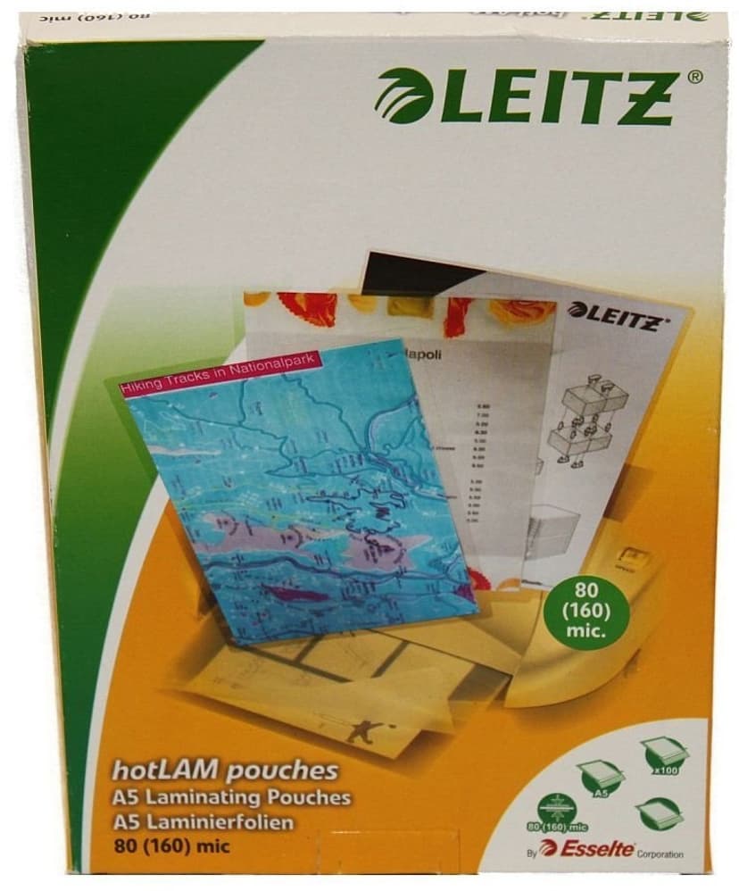 Leitz Lamineringsficka 80mic A5 100st