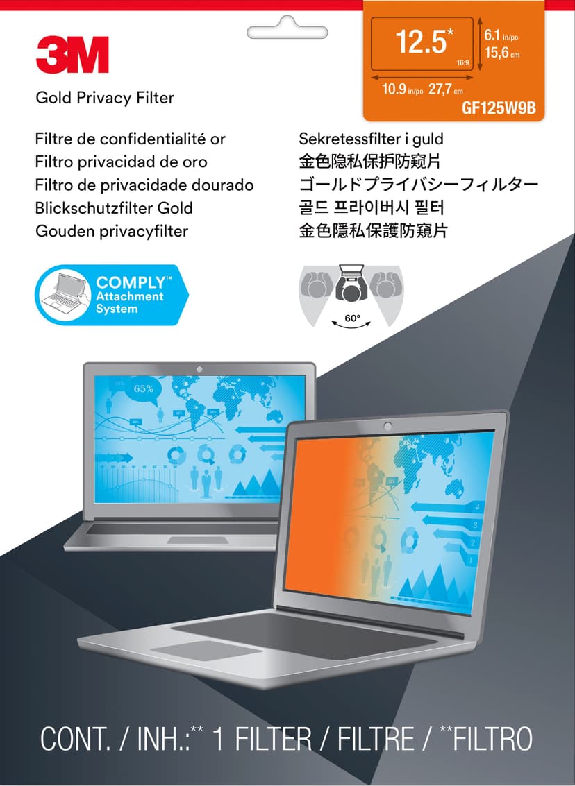 3M Privacy filter 16:9