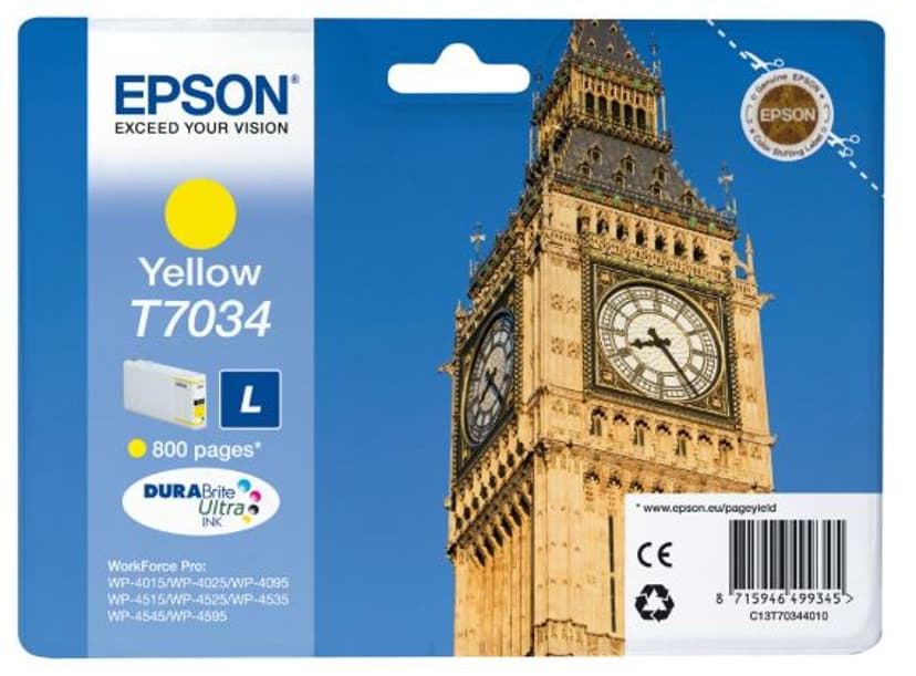 Epson Muste Keltainen L - WP4000/4500