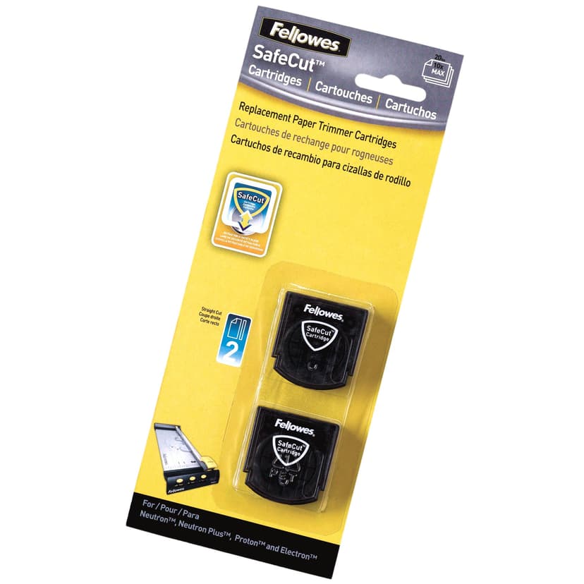 Fellowes SafeCut Ersättningsblad 2-Pack - Proton A4/A3