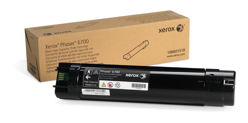 Xerox Toner Svart 18k - Phaser 6700