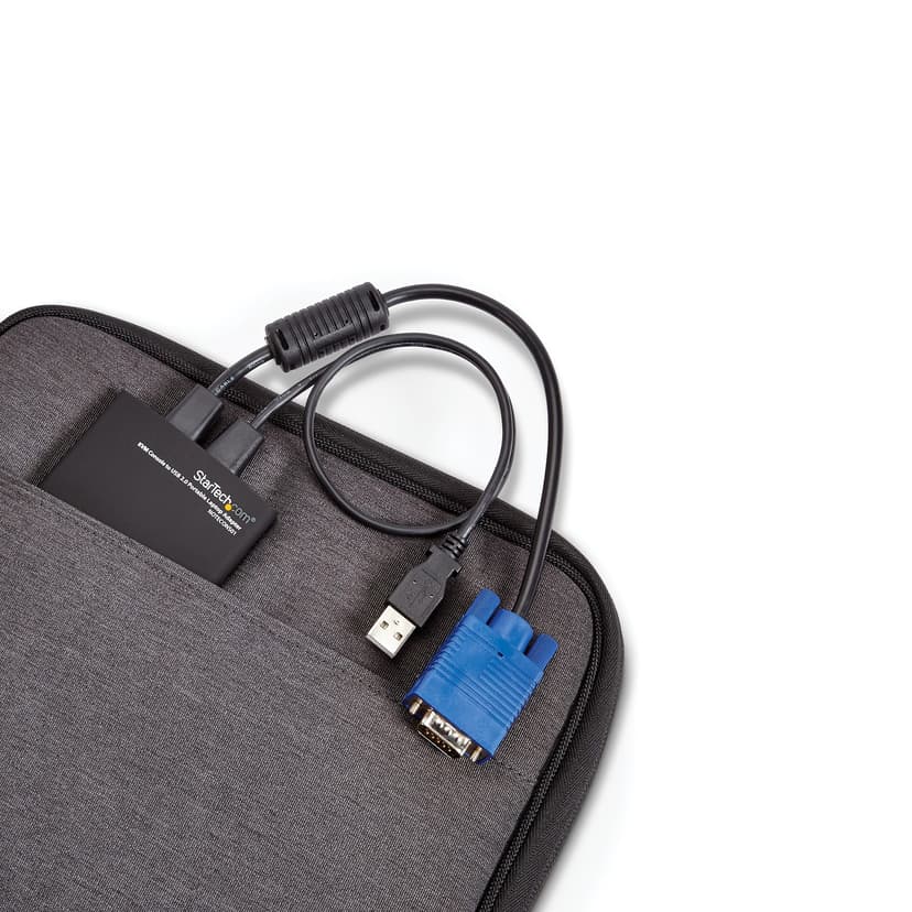 Startech KVM Console to USB 2.0 Portable Laptop Crash Cart Adapter