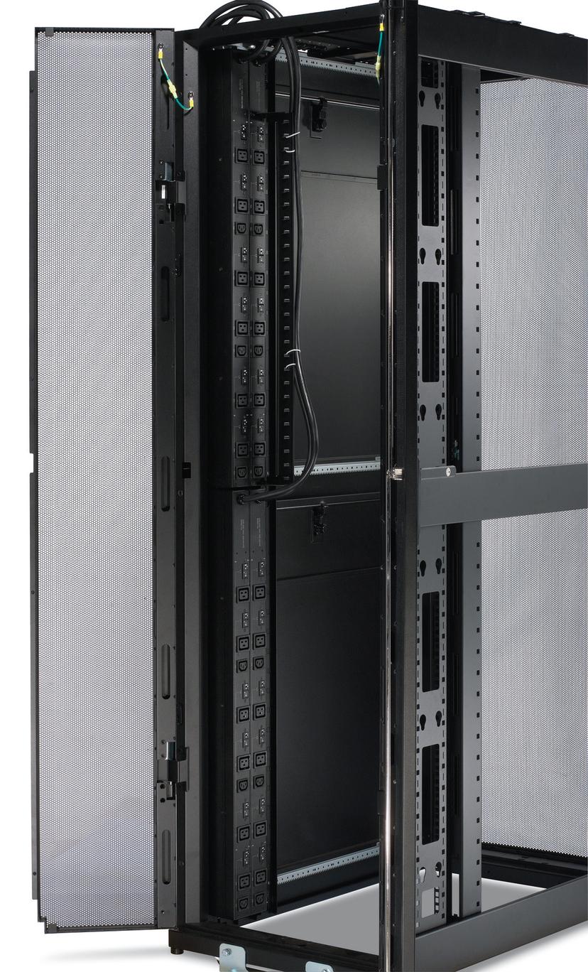 APC Rack PDU Basic Zero U grenuttag 9 AC-utgångar 0U Svart