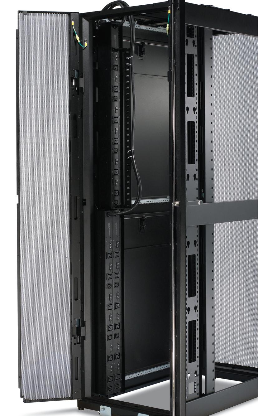 APC Rack PDU, Basic, ZeroU, 32A, 400V, (3x) C13 & (6x) C19, IEC 309 32A 3Fase stekker