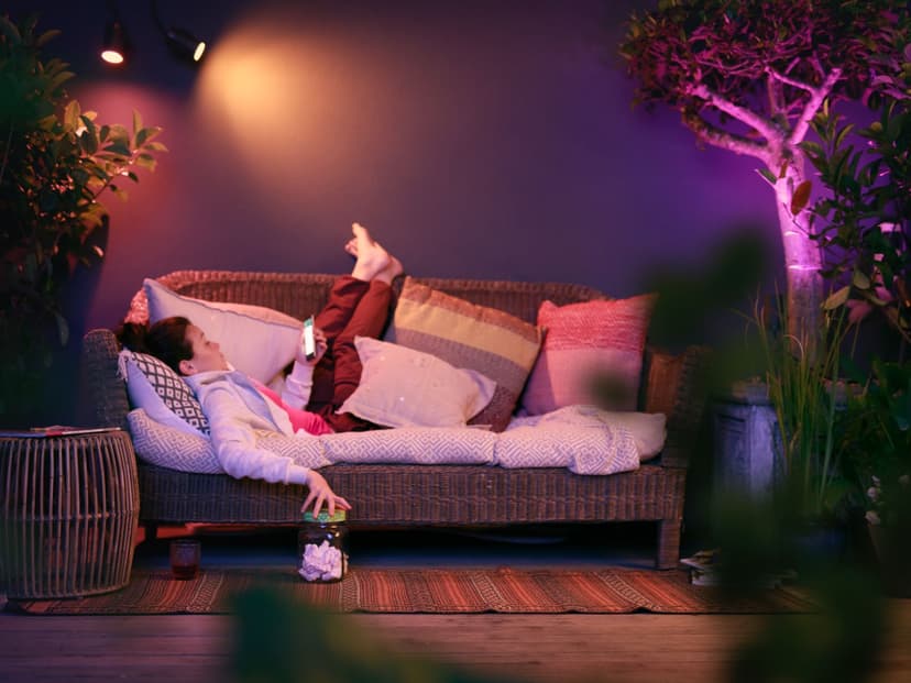 Philips Hue Lily Utomhus Spot Utbyggnadskit Color