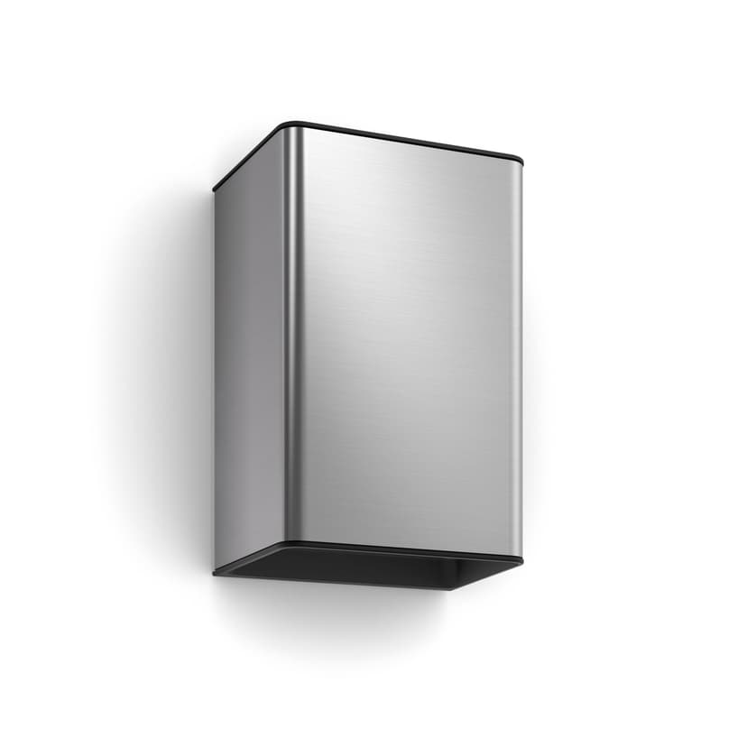 Philips Hue Outdoor Resonate Wall Lantern 2X8w 24V, Inox