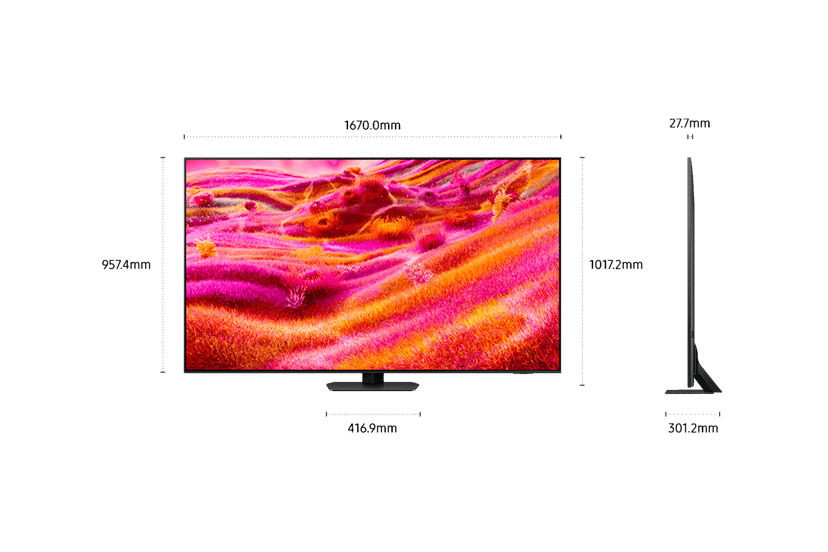 Samsung QN90F 75" 4K Neo QLED Smart TV (2025) - (Löytötuote luokka 2)