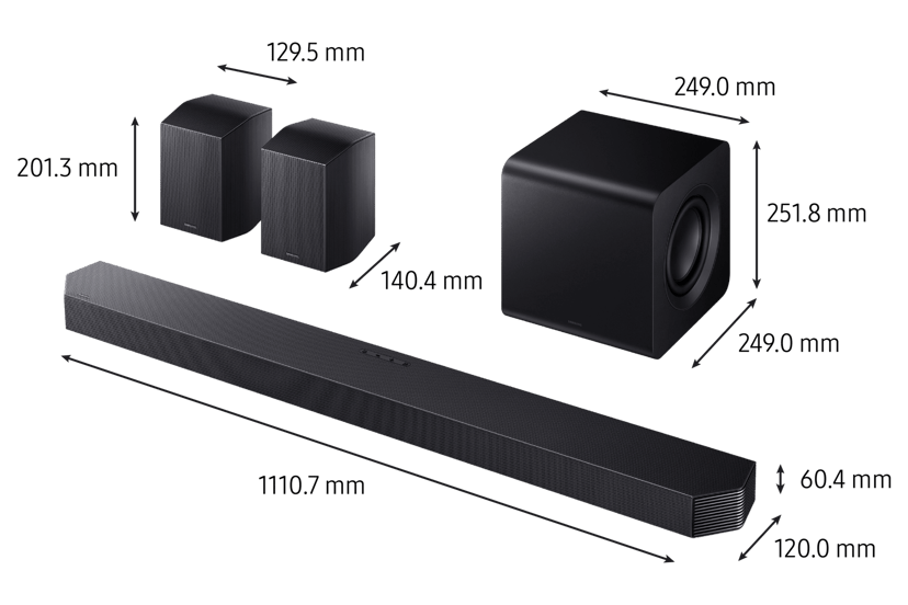 Samsung HW-Q935F 9.1.4 Soundbar Svart