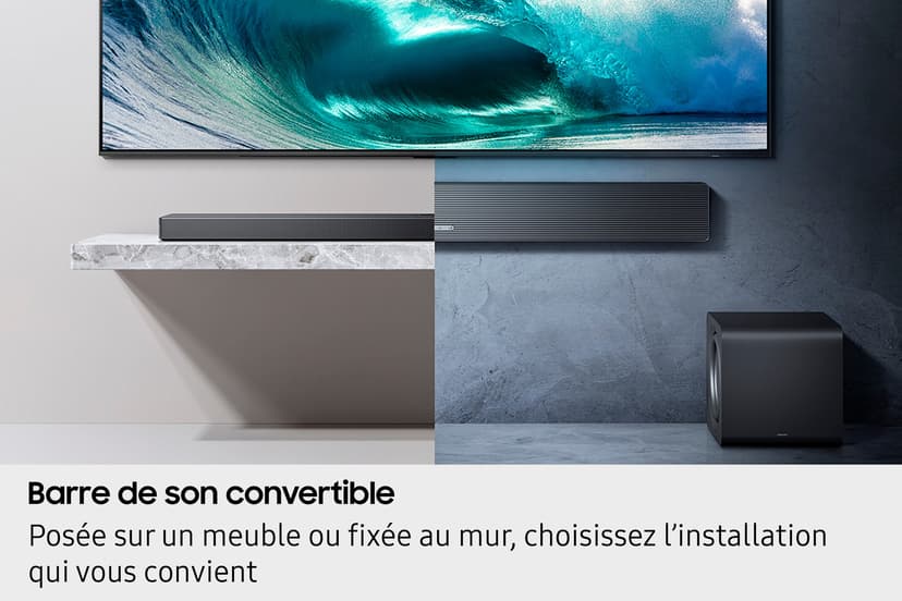 Samsung HW-QS710F 3.1.2 Soundbar Svart