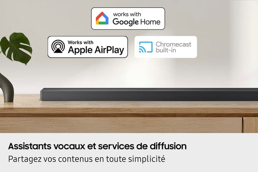 Samsung HW-QS710F 3.1.2 Soundbar Svart