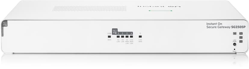 HPE Aruba Instant On SG2505P Secure Gateway + 2 AP22 Indoor 2x2 WiFi 6 AP Starterpack