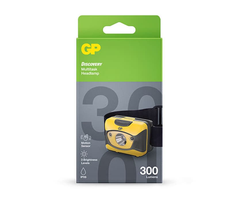GP Discovery Pandelampe CH46 300 Lumen