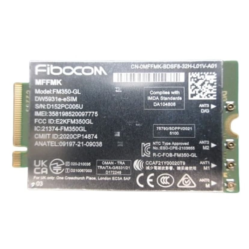 Dell 5G WWAN Mobile Broadband Card