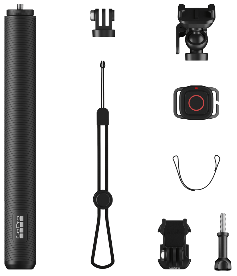 GoPro Extension Pole + Waterproof Shutter Remote (HERO13/12/11/11 Mini/10 Black/MAX)