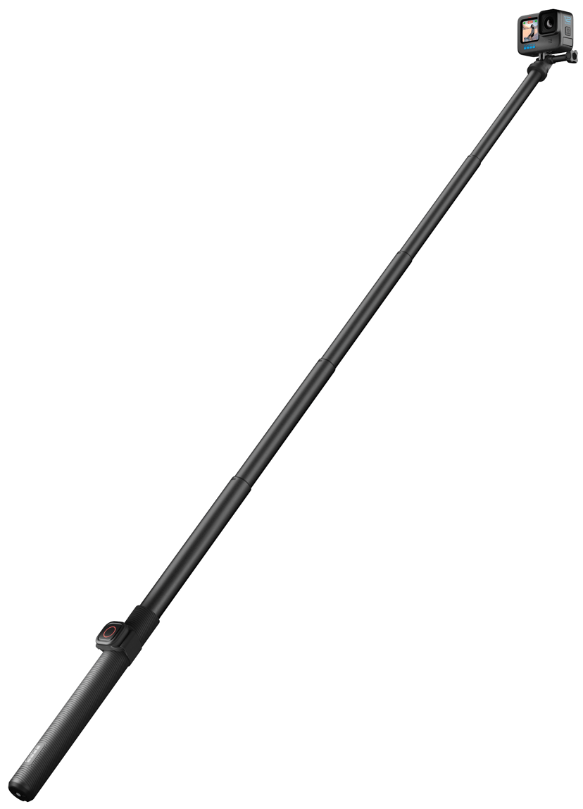 GoPro Extension Pole + Waterproof Shutter Remote (HERO13/12/11/11 Mini/10 Black/MAX)