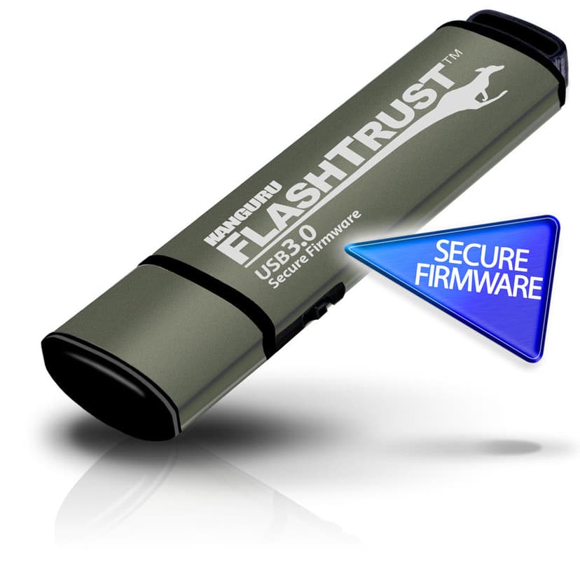 Kanguru FlashTrust USB-sticka 256 GB USB Type-A 3.2 Gen 1 (3.1 Gen 1) Grön 256GB USB Type-A Grön