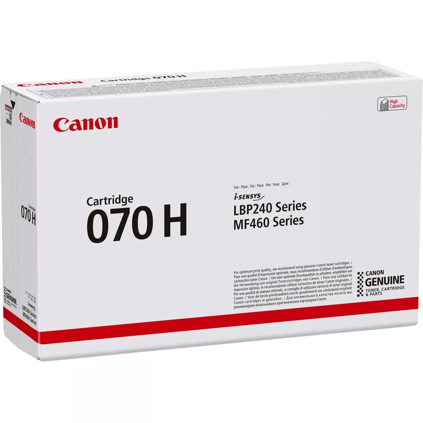 Canon Toner Svart 070 H 10.2K - LBP243/246