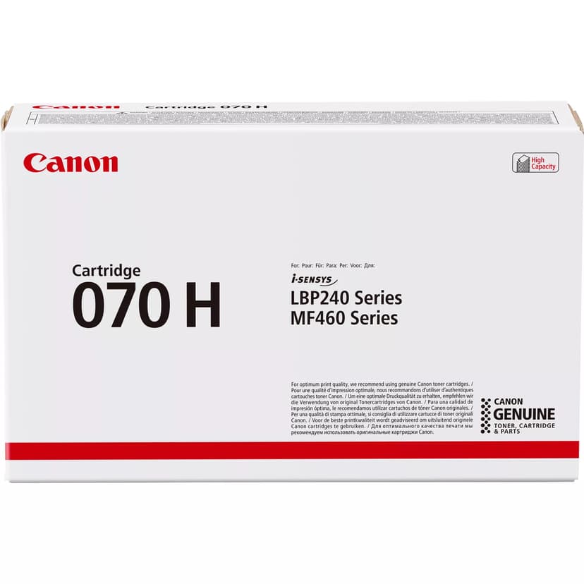Canon Toner Svart 070 H 10.2K - LBP243/246