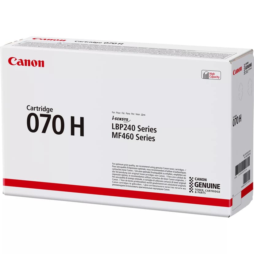 Canon Toner Svart 070 H 10.2K - LBP243/246