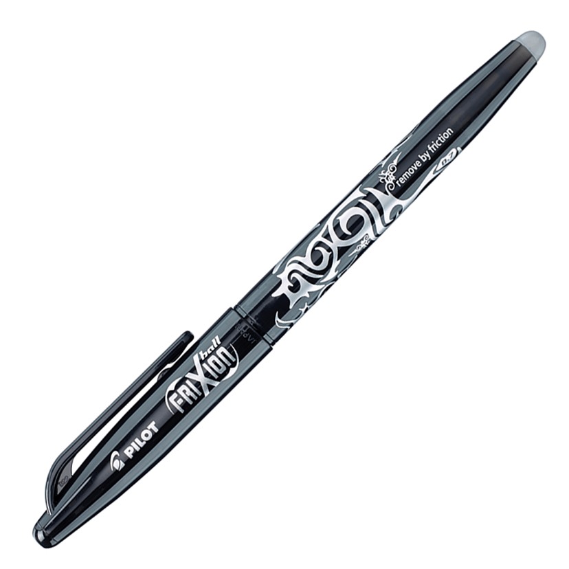 Pilot Frixion Gelpenn 0,7 Svart 12-pk