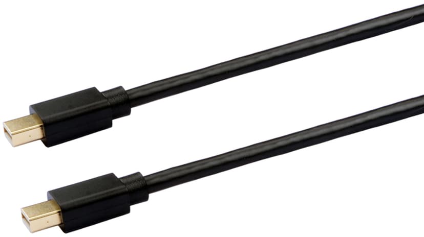 Prokord Mini Displayport - Mini-Displayport 1m Mini DisplayPort Mini DisplayPort Musta