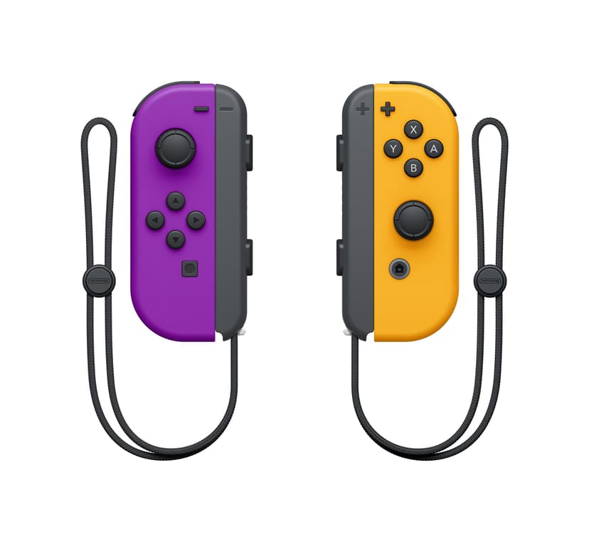 Nintendo Joy-Con Musta, Oranssi, Purppura